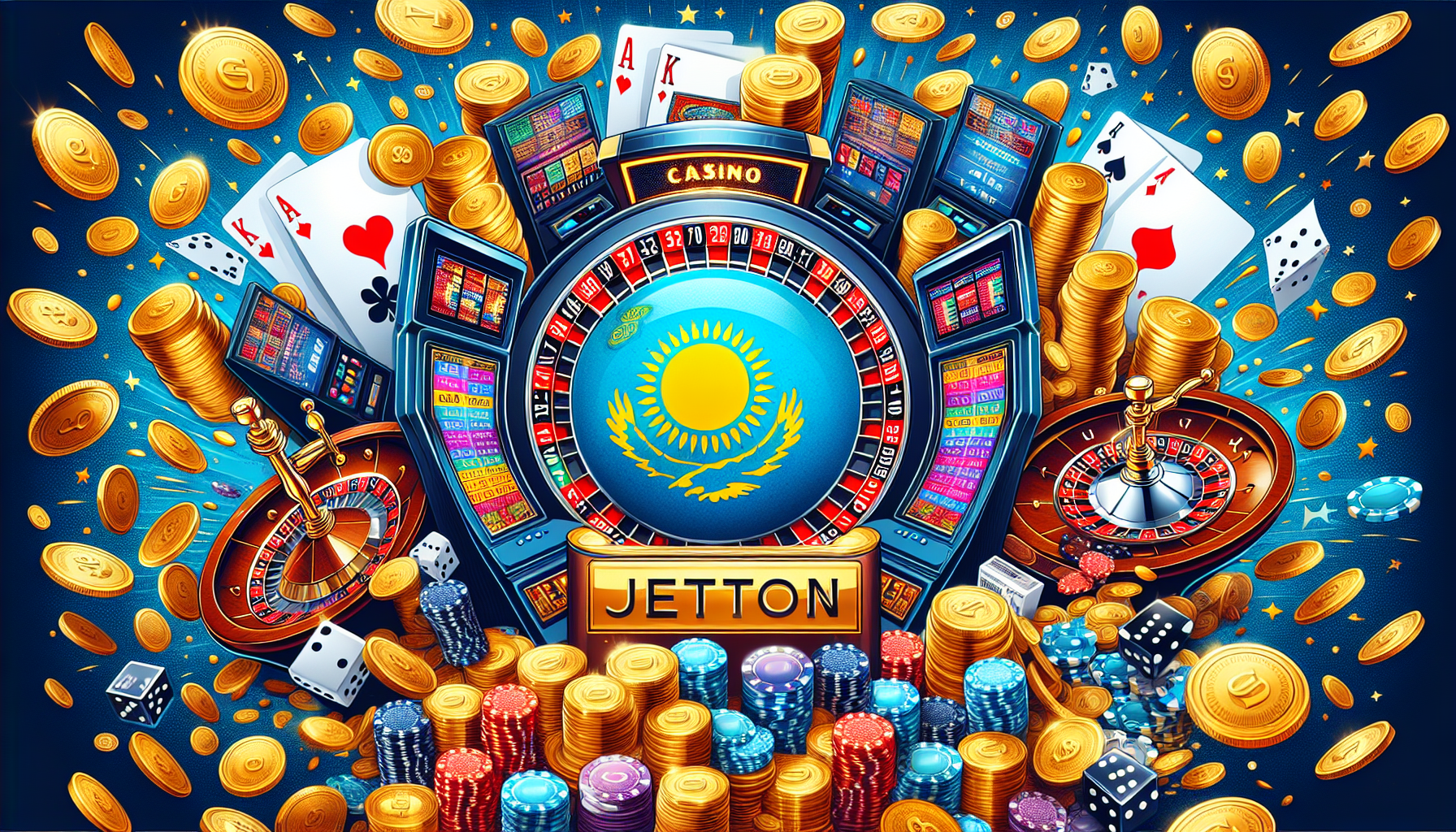 Бонусы и игры в JetTon казино